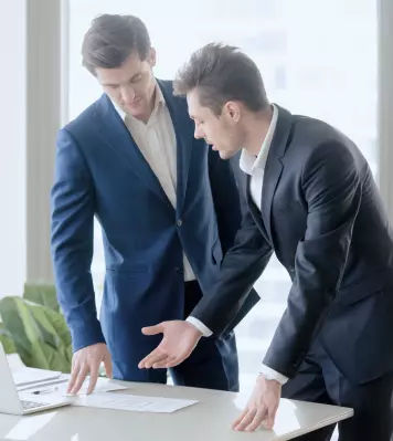 two men in suits